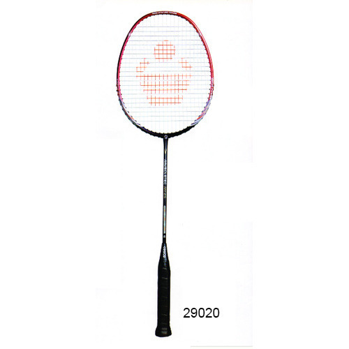 Metal Badminton Racket, Grip Material : Rubber