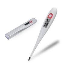 Analog Battery Glass Thermometers, for Lab Use, Medical Use, Monitor Temprature, Personal, Length : 10-15cm