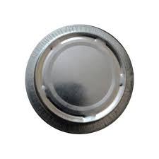 Round Paint Coated Tin Caps, Color : Sliver, Black