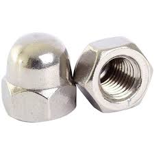 Alumunium dome nut, for Industrial Use, Length : 1-10mm, 10-20mm, 20-30mm, 30-40mm, 40-50mm