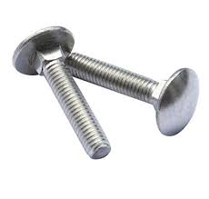 Polished Aluminium Carriage Bolts, Size : 0-15mm, 15-30mm, 30-45mm, 45-60mm, 60-75mm, 75-90mm, 90-105mm