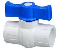 Upvc Ball Valve, for Gas Fitting, Oil Fitting, Water Fitting, Size : 1.1/2inch, 1.1/4inch, 1/2inch