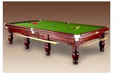 Rectangular Non Polished Glass Snooker Table, for Home, Hotel, Pattern : Plain