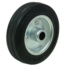 Casters Rubber Tyre, for Vehicle, Feature : 4 Times Stronger, Good Griping, Heat Resistance, Heavy Loadable