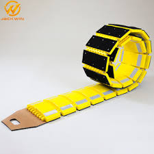 Plastic PORTABLE SPEED BREAKER, Color : Yellow, Black