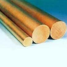Round Polished Beryllium Copper Rods, for Industrial, Certification : ISI Certified