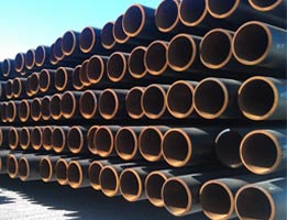Round Polished Carbon Steel Pipes, for Industrial, Feature : Hard, High Strength, Long Life