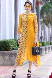 Plain Georgette Kurti, Size : S, M, XL, XXL, XXXL