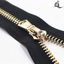 Non Polished Brass Metal Zippers, For Bag, Boot, Cushions, Garments, Plastic Type : HDPE, LDPE, PVC