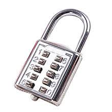 Non Polished Aluminium Vip number lock, for Cabinets, Glass Doors, Main Door, Feature : Accuracy, Less Power Consumption