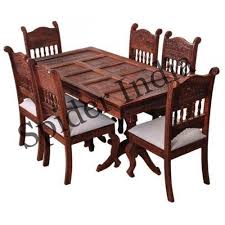 Wood Carved Dining Table, for Cafe, Garden, Home, Hotel, Restaurant, Feature : Eco-Friendly, Shiny Look