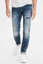 Faded mens jeans, Size : L