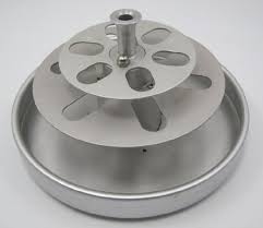Cylindrical Aluminum Rotors, Color : Grey, Silver, Black