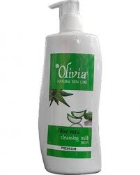 Olivia Aloe Vera Cleansing Milk, Packaging Type : Plastic Bottle, Plastic Container