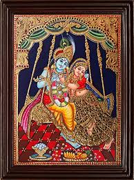 Tanjore Krishna Painting