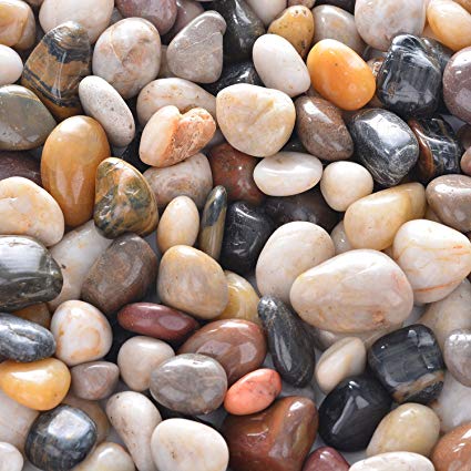 Non Polished Pebble Stones, for Countertops, Kitchen Top, Staircase, Walls Flooring, Feature : Crack Resistance