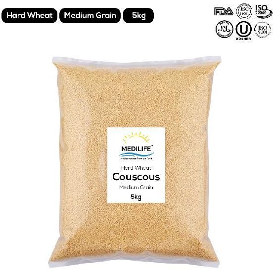 Medium Grain Hard Wheat Couscous In 5kg Bag