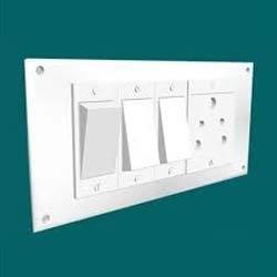 Rectangular HDPE pvc switch board, for Electrical Use, Pattern : Plain