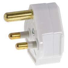 Brass Pin Top Plug, for Electricity Use., Pattern : Plain