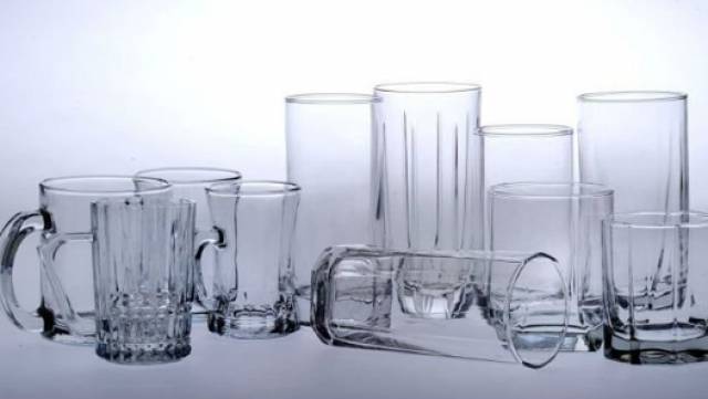 Non Polished Glass Tableware, for Home, Hotels, Restaurant