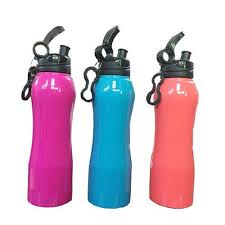 Non Polished HDPE Sipper Water Bottle, for College, Gym, Office, School, Size : Multisize