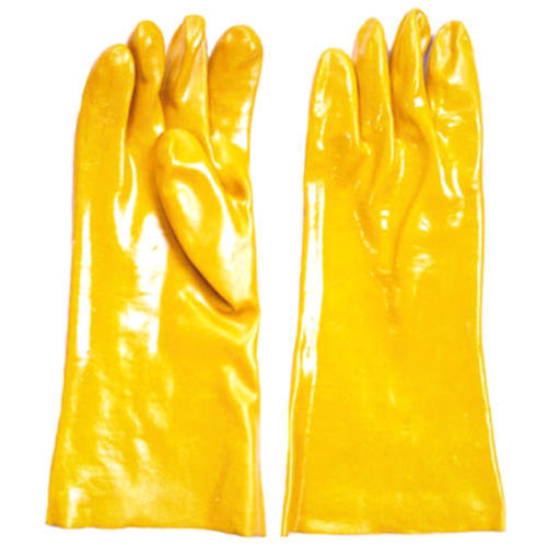 Plain PVC Hand Gloves, for Chemical Industry, Constructional