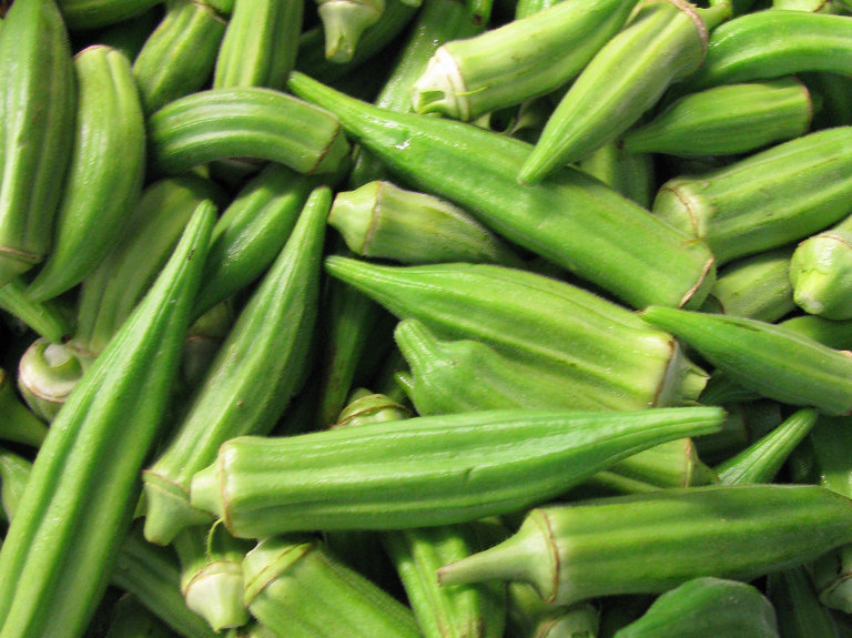 Fresh Okra, for Pesticide Free ( Raw Products)