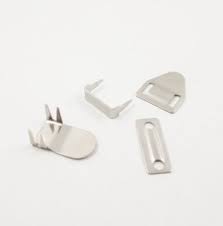 Non Polished Brass Metal Trouser Hooks, for Pants, Skirts, Feature : Durable, Good Design, Good Finishing