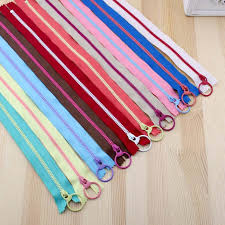 COLORED METAL ZIPPER, Plastic Type : HDPE, LDPE, PVC