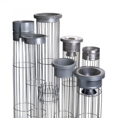 Round Stainless Steel Filter Bag Cage, for Industrial