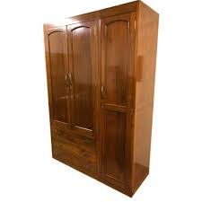 Polished Plain wooden wardrobe, for Home Use, Office Use