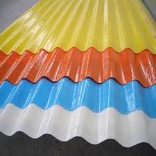 Non Polished Frp Corrugated Sheet, for Roofing Use, Feature : Durable, Good Quality, Tamper Proof