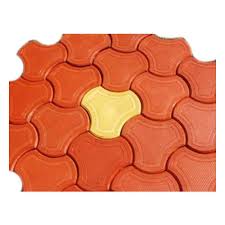 Hexagonal Cement Glossy Paver Blocks, for Flooring, Pattern : Plain, printed
