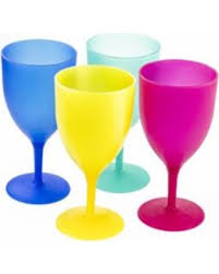 Oval Plastic Wine Glasses, for Drinking Use, Capacity : 100ml, 150ml ...