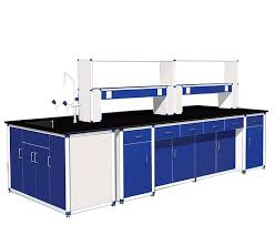 Polished Alloy Steel Biology Laboratory Table, Feature : Crack Proof, Perfect Shape, Rust Proof, Scratch Proof