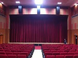 Satin AUDITORIUM STAGE CURTAIN SYSTEM, for Drama Hall, Seminar Hall, Feature : Anti Bacterial, Attractive Pattern