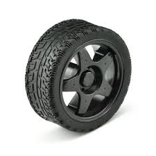 Rubber Wheel, Color : Black, Grey
