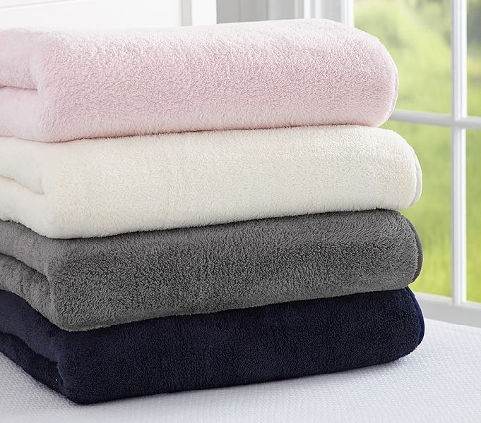 Plain Cotton Blankets, Size : 4x6feet, 7x6feet