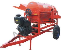 Electric Paddy Thresher, for Agricultural, Threshing Capacity : 500-1000 Kg