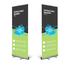Rollup stands, for Inside Store, Mall, School, Outside Shop, Office. Stadium, Events