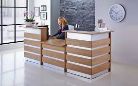 Polished Aluminium reception furniture, for Office, School, Hotels, Hospital, Feature : Attractive Designs