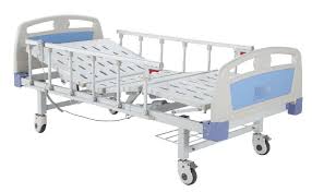 Iron Polished hospital bed, Feature : Accurate Dimension, Attractive Designs, Durable, Foldable, High Strength