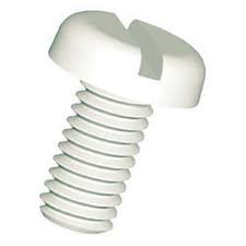 PVC plastic screw, Color : Black, Brownish, Grey, Silver, Yellow