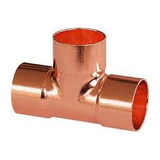 Copper Tee, for Pipe Fittings, Certification : ISI Certified