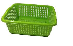 Rectangular Non Coated PVC Plastic Basket, for Kitchen Use, Modular Kitchen, Color : Black, Golden