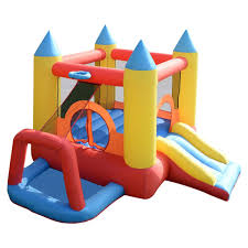 PVC inflatable bounce, Color : Black, Brownish, Creamy, Green, White
