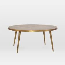 Round Polished Brass Table, Color : Yellow, Brown, Golden
