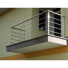 Non Polished Plain Steel Balcony Railing, Feature : Attractive Designs, Corrosion Proof, Easy To Fit