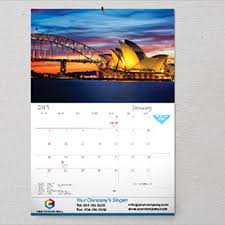 Rectangular Butter Paper Wall Calendars, for Home, Office, Pattern : Printed