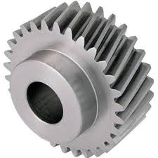 Non Polished Alloy Steel Helical Gear, for Industrial Use, Color : Black, Grey